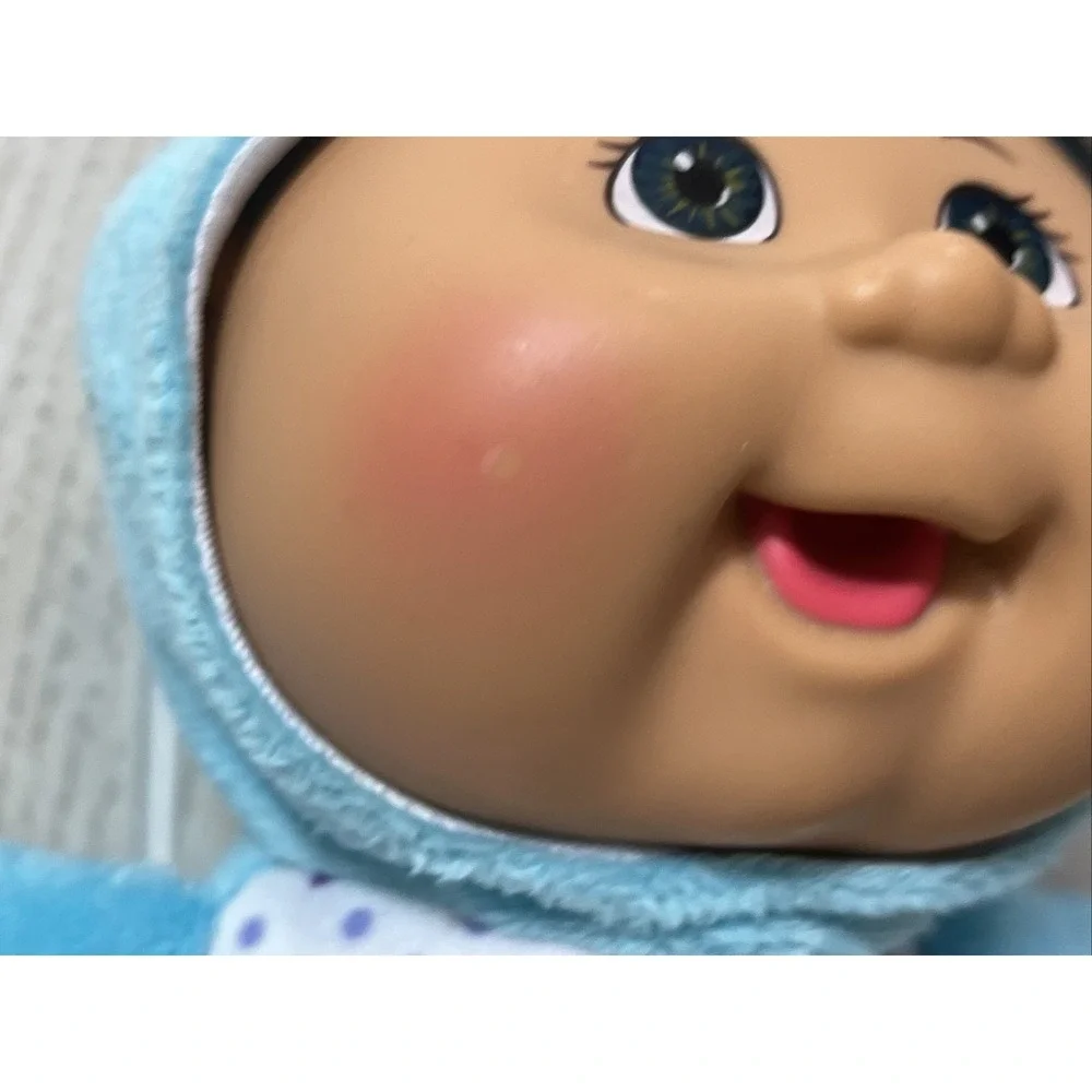 Cabbage Patch Kids Cuties Fantasy Friends Doll Blue UNICORN Costume Plush body